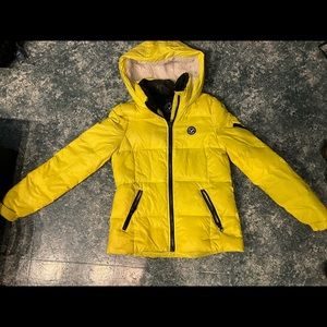 American Eagle Yellow Puffer Jacket
